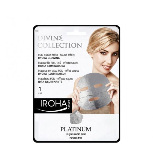 Divine Collection. Mascarilla Foil platino - IROHA NATURE