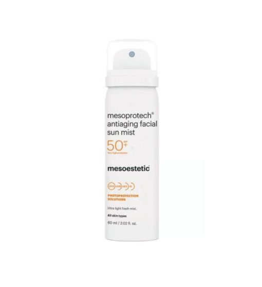 Photoprotection Solutions. Mesoprotech Antiaging Facial Sun Mist - MESOESTETIC