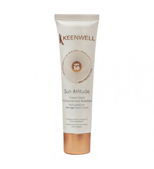 Sun Attitude. Crema Facial Multiprotectora Antiedad SPF50 - KEENWELL