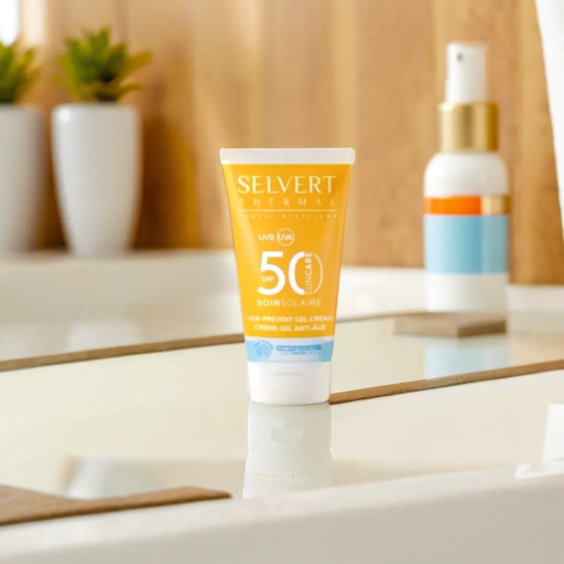 Sun Care.  Age Prevent Gel-Cream SPF50 - SELVERT - Image 3